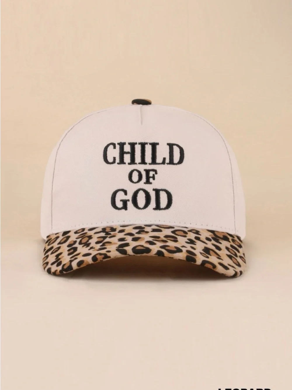 CHILD OF GOD TWO TONE COTTON HAT